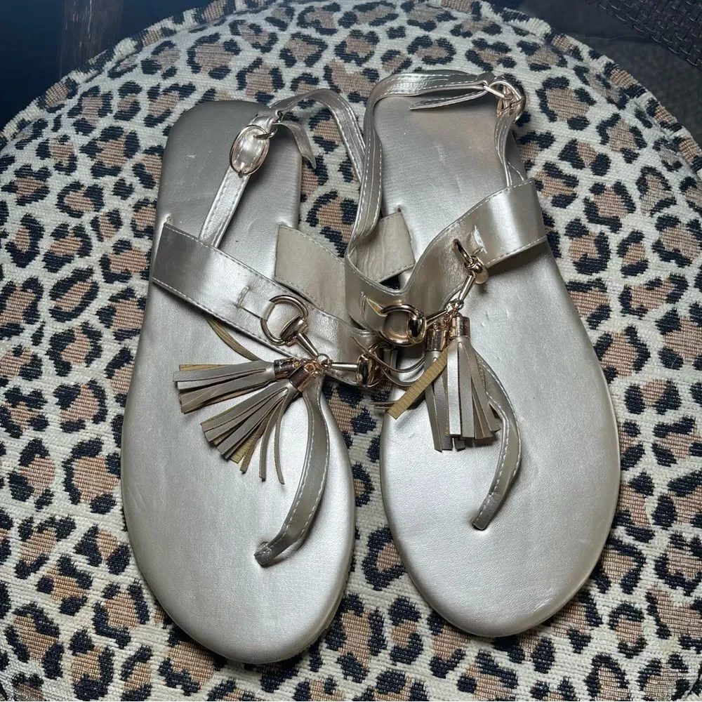 Silver Sandals